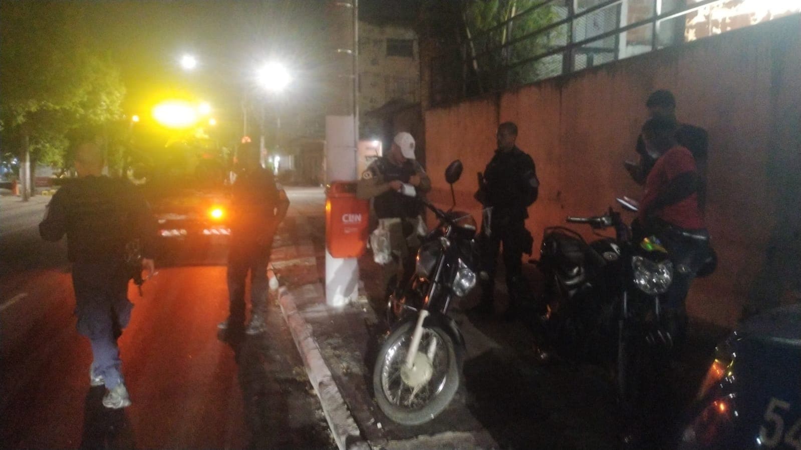 A iniciativa contou com o monitoramento em tempo real do Centro Integrado de Segurança Pública do município da Região Metropolitana