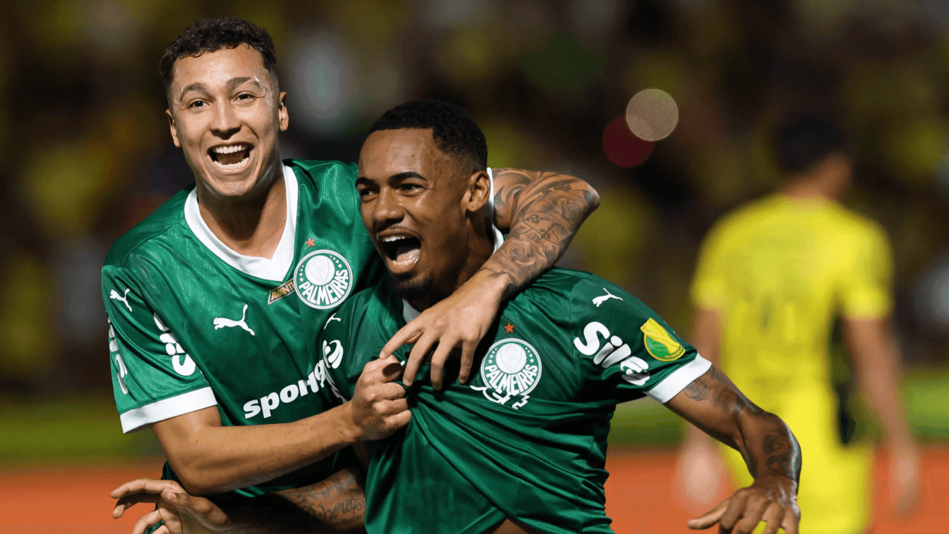 Allan marcou o gol da vitória e classificação do Palmeiras
