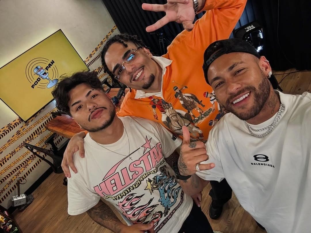 Mítico, Igão e Neymar no podcast