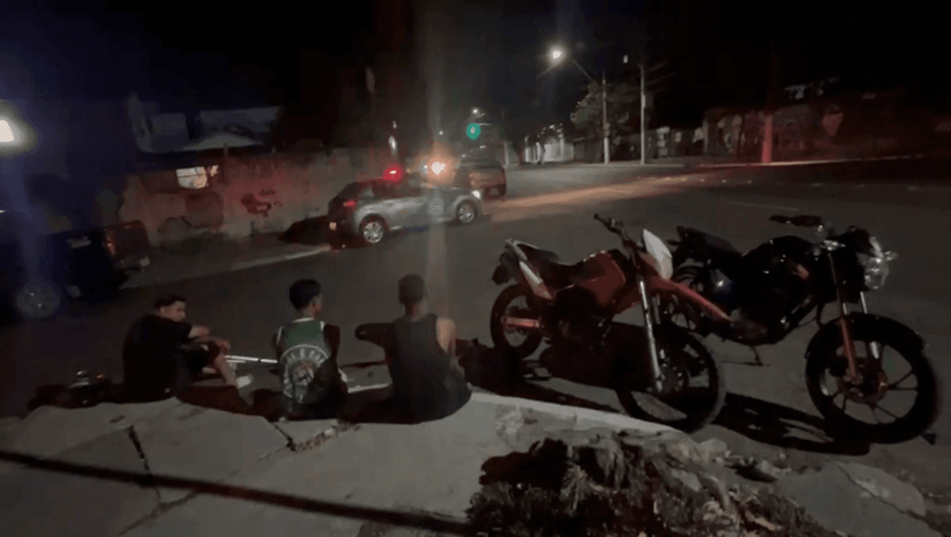Agentes do Segurança Presente conseguiram apreender dois homens, mas parte do grupo conseguiu fugir