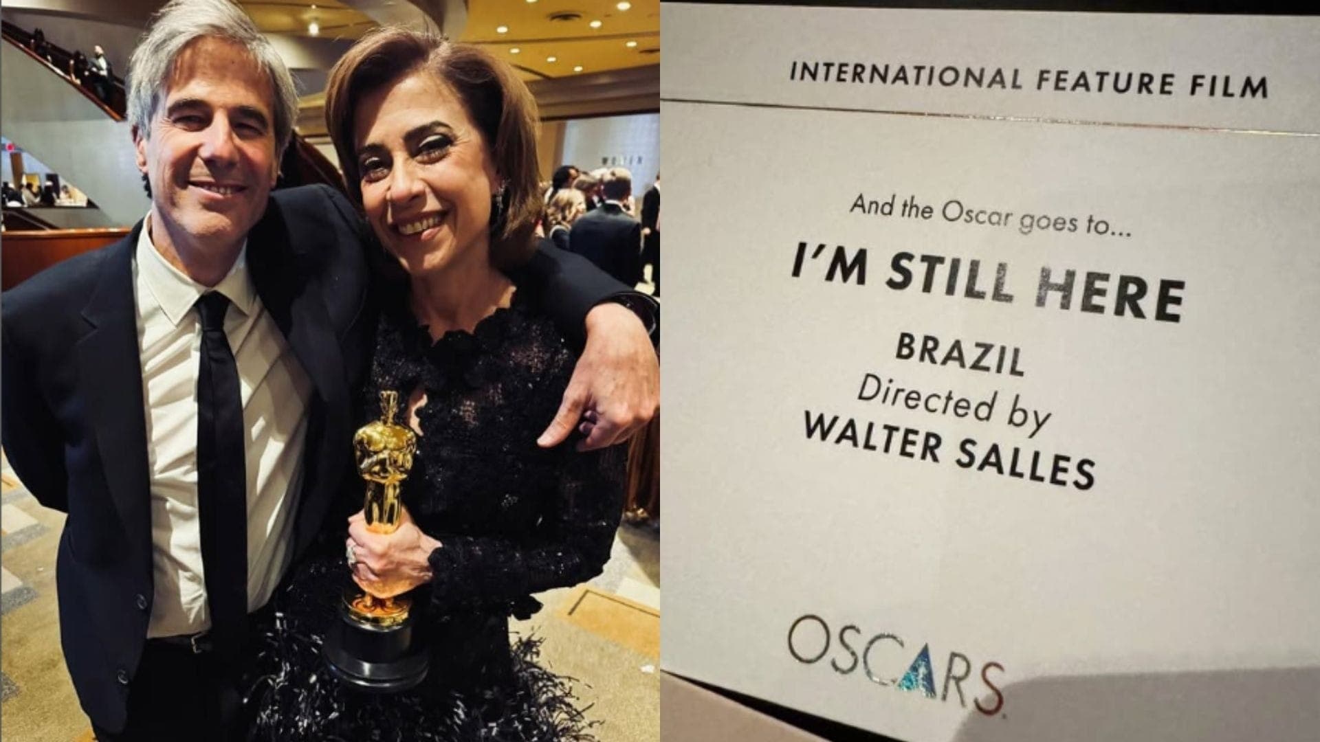 Fernanda Torres celebrou Oscar de "Ainda Estou Aqui"
