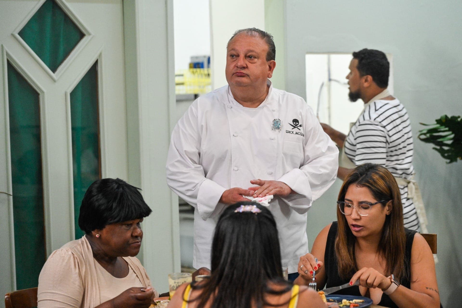 Jacquin no restaurante Alternativa, do quarto episódio da nova temporada de Pesadelo na Cozinha