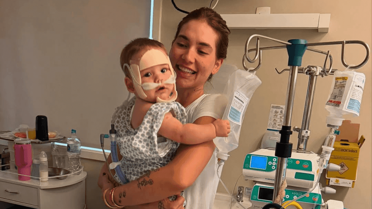 José Leonardo, de 5 meses, está internado desde sábado