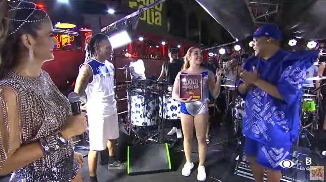 Psirico leva troféu Band Folia 2025 de melhor coreografia