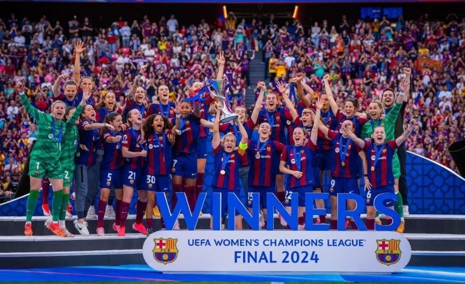 Barcelona é o atual tricampeão da Liga dos Campeões Feminina