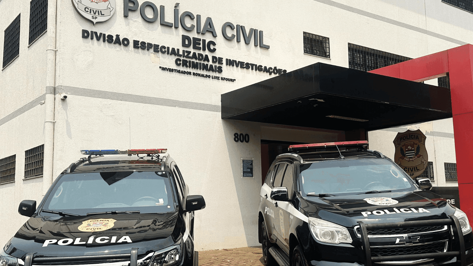 A ação foi feita pelas equipes do Deic e do Deinter 5
