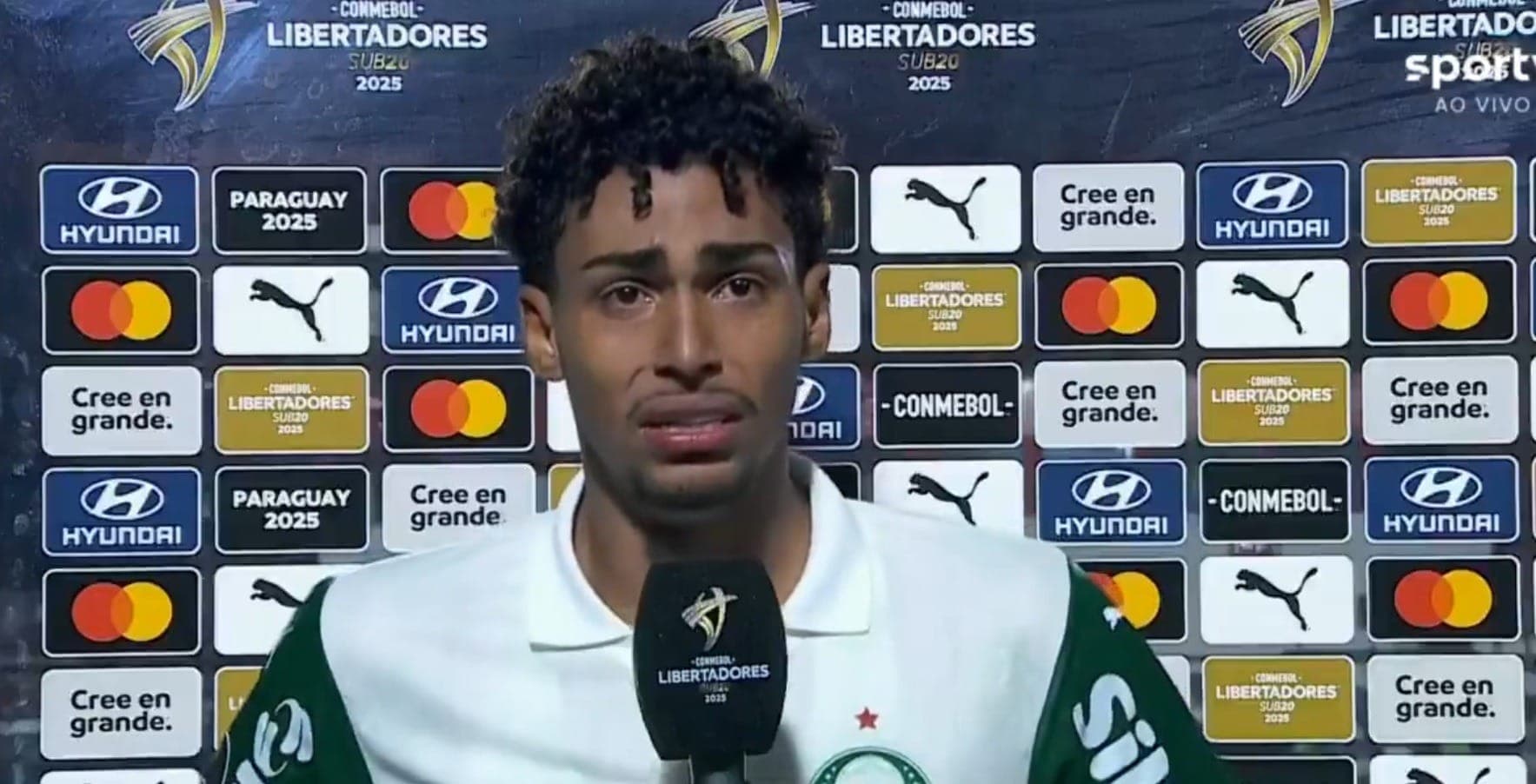 Luighi foi alvo de racismo e se revoltou com Conmebol