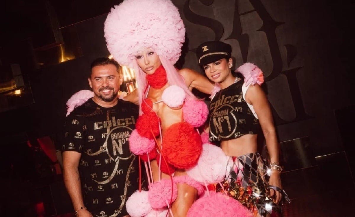Xand Avião, Sabrina Sato e Isa Temoteo no Camarote Nº1