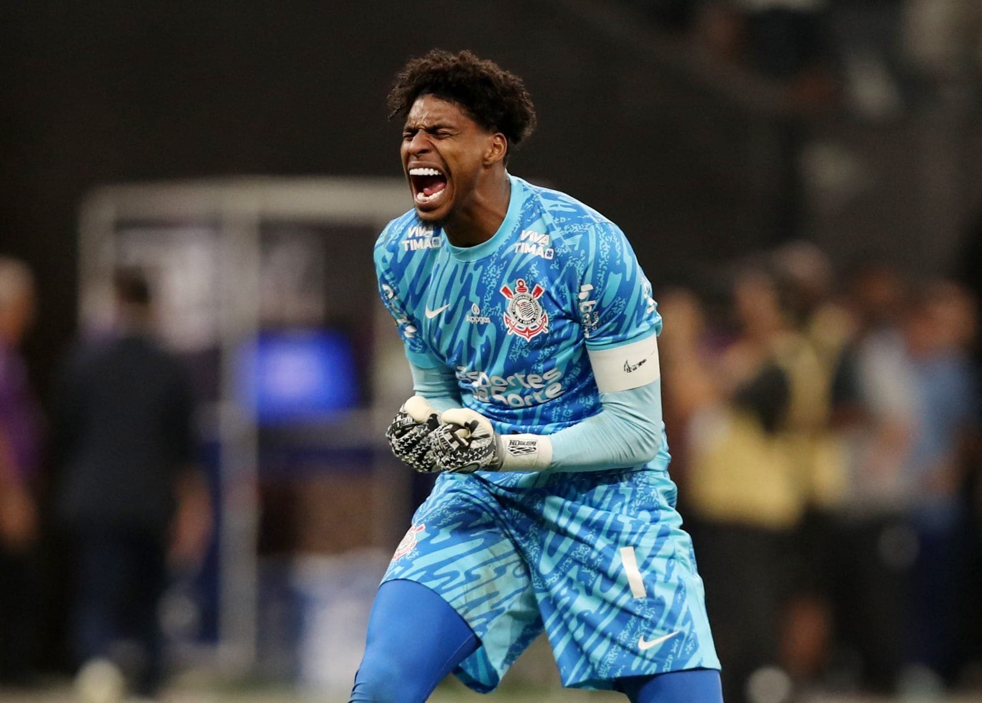 Hugo Souza, goleiro do Corinthians