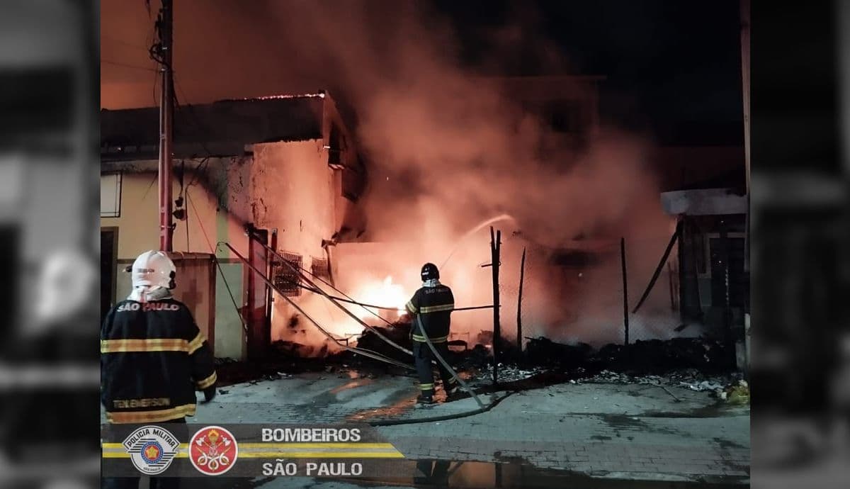 Incêndio em abrigo em São José dos Campos, no interior de São Paulo, deixa 4 mortos