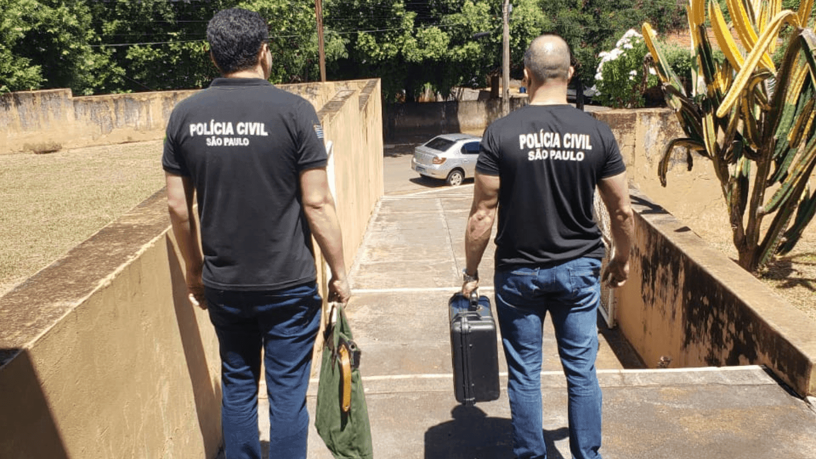 A polícia investiga irregularidades em procedimento de licitação