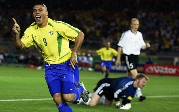 Duas vezes campeão mundial pela Seleção Brasileira, Ronaldo Fenômeno