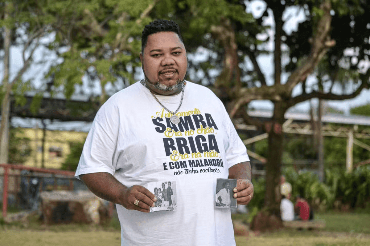 Igor estava na Unidos de Bangu e também integra a roda Samba Enredo de Raiz