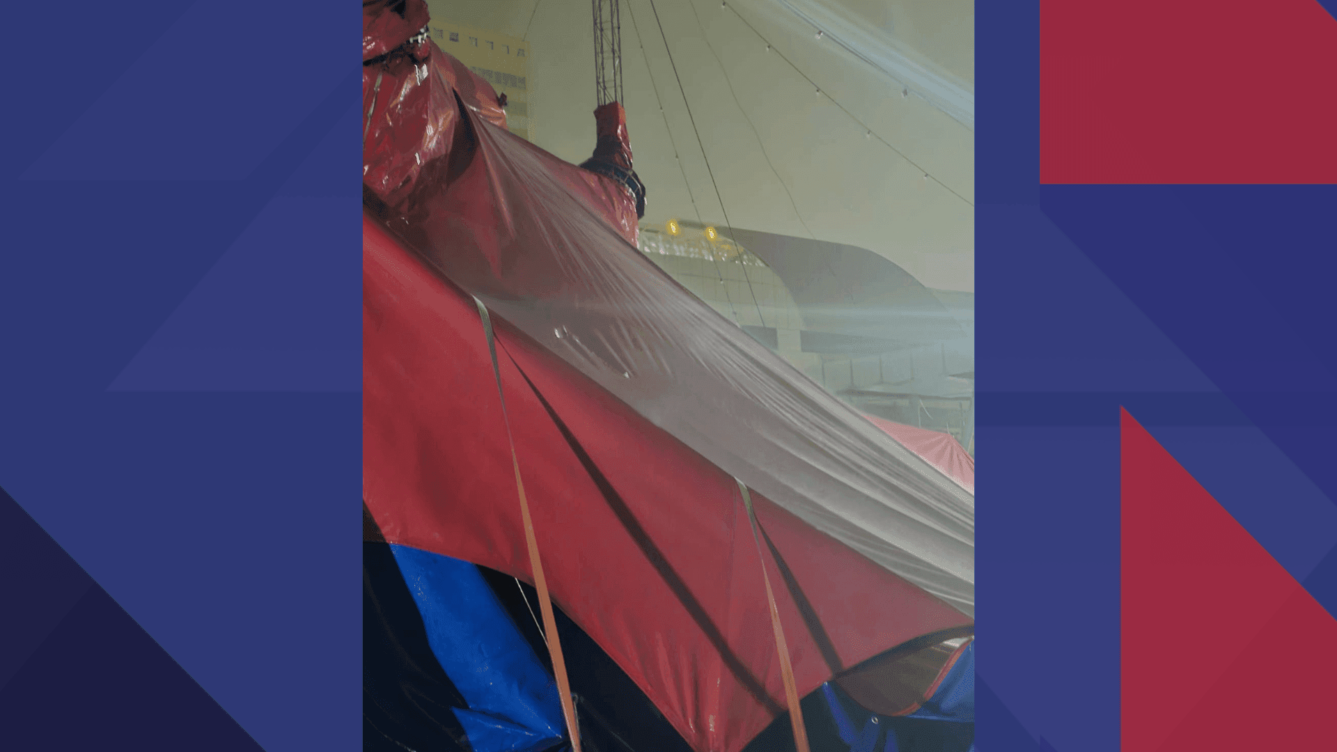 Temporal no Rio de Janeiro afeta estrutura do Circo do Perim