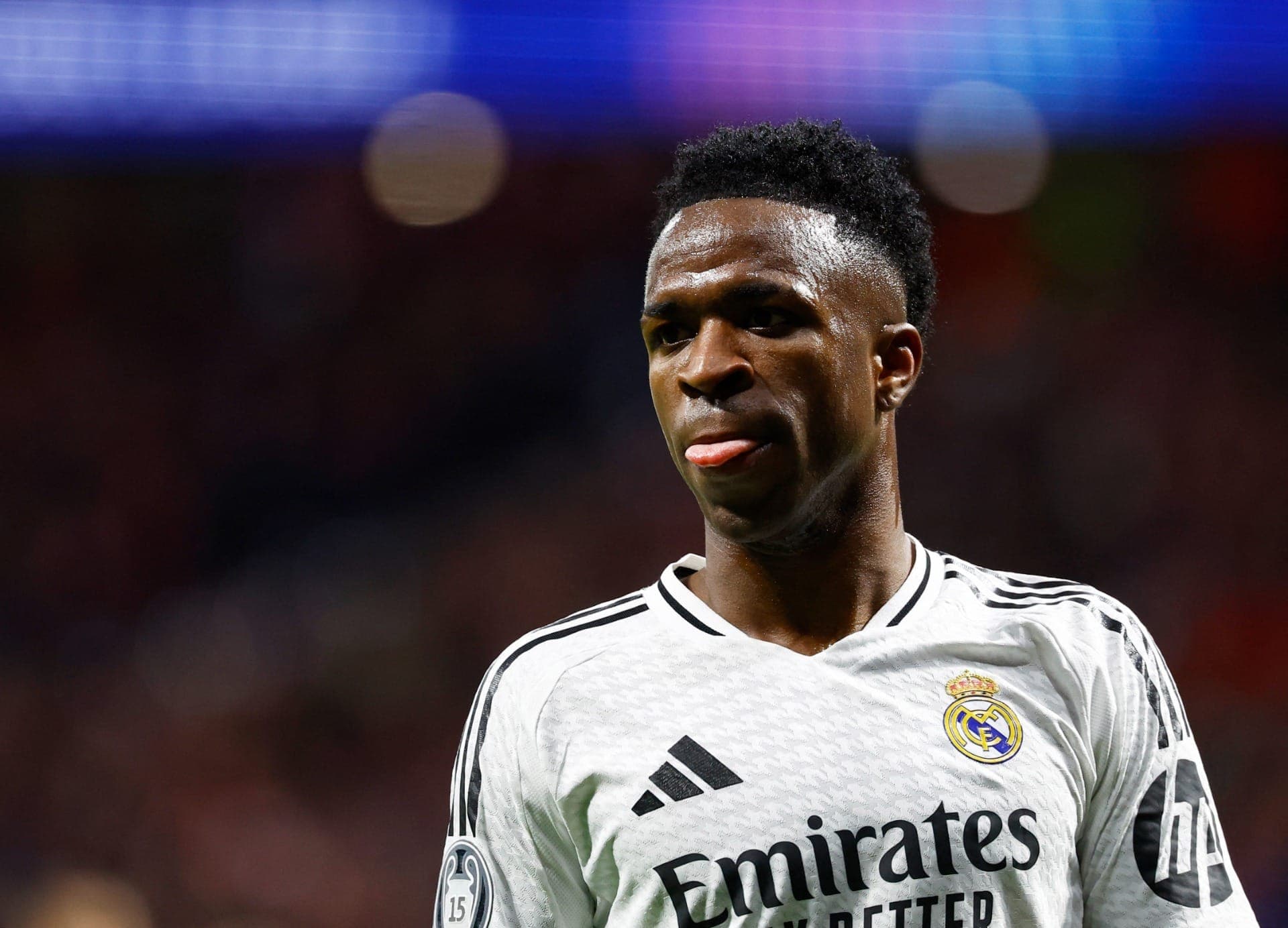Vini Jr. é alvo de racismo pela torcida do Atlético de Madrid