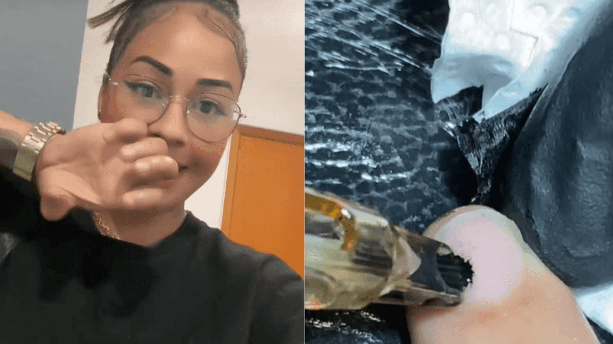 MC Lina compartilhou a tatuagem que fez nas unhas nas redes sociais