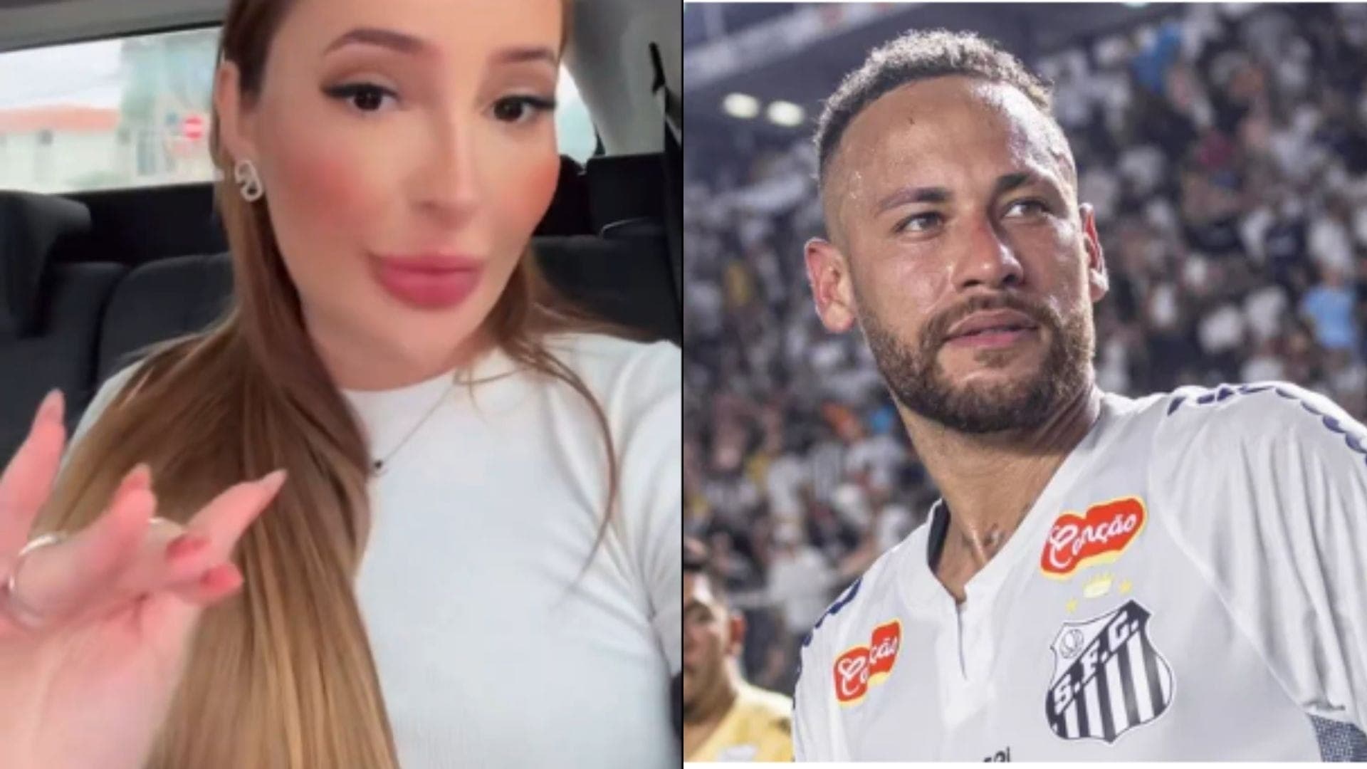 Any Awuada e Neymar