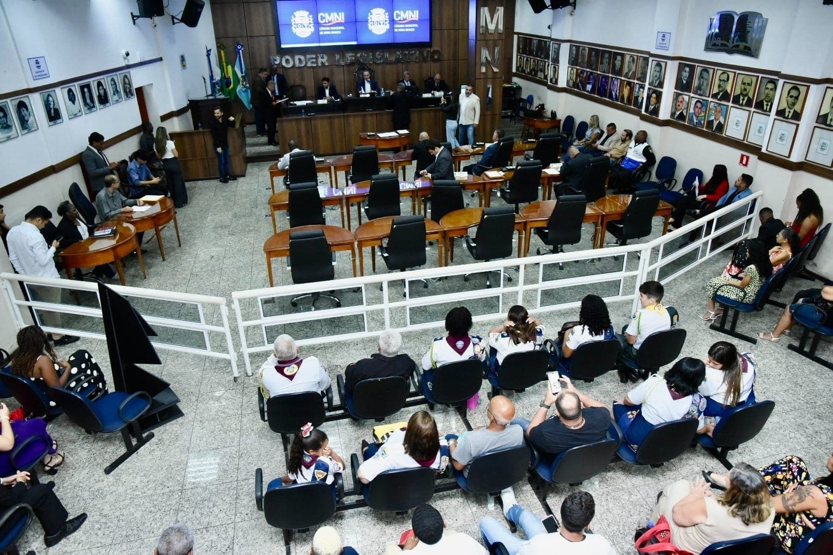 Câmara Municipal de Nova Iguaçu atualmente conta com 23 vereadores