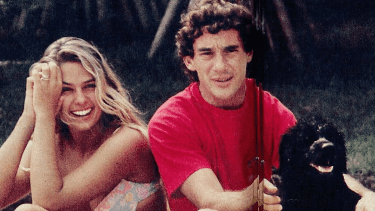 Adriane Galiteu e Ayrton Senna viveram um grande romance por cerca de um ano e meio