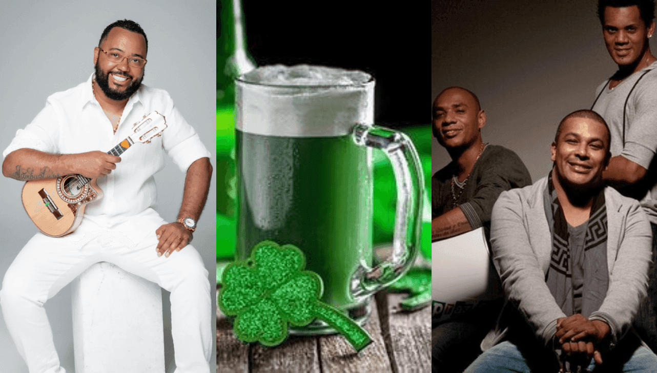 Dudu Nobre, Saint Patrick's Day e Samprazer são os destaques do final de semana