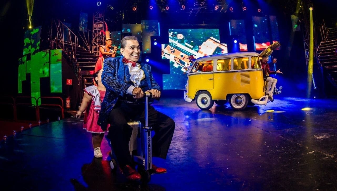 Reder Circus apresenta o espetáculo "Abracadabra", com Dedé Santana