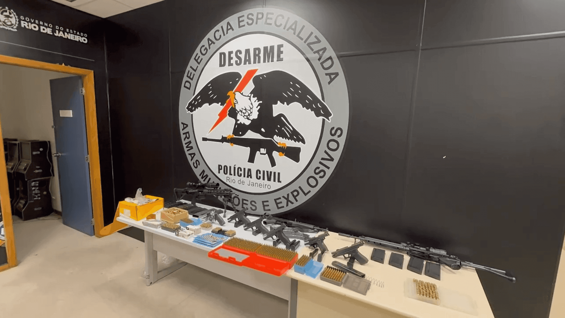 Renan Rangel Pinheiro era investigado pela instituição por adquirir em larga escala armas de fogo, munição e acessórios bélicos