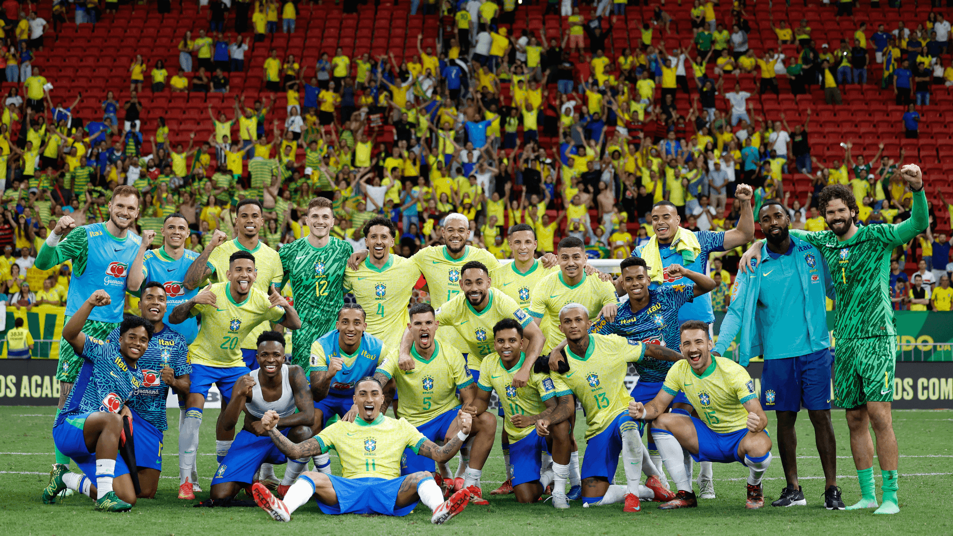 Brasil venceu a Colômbia por 2 a 1, com gol de Vinicius Júnior nos acréscimos do segundo tempo
