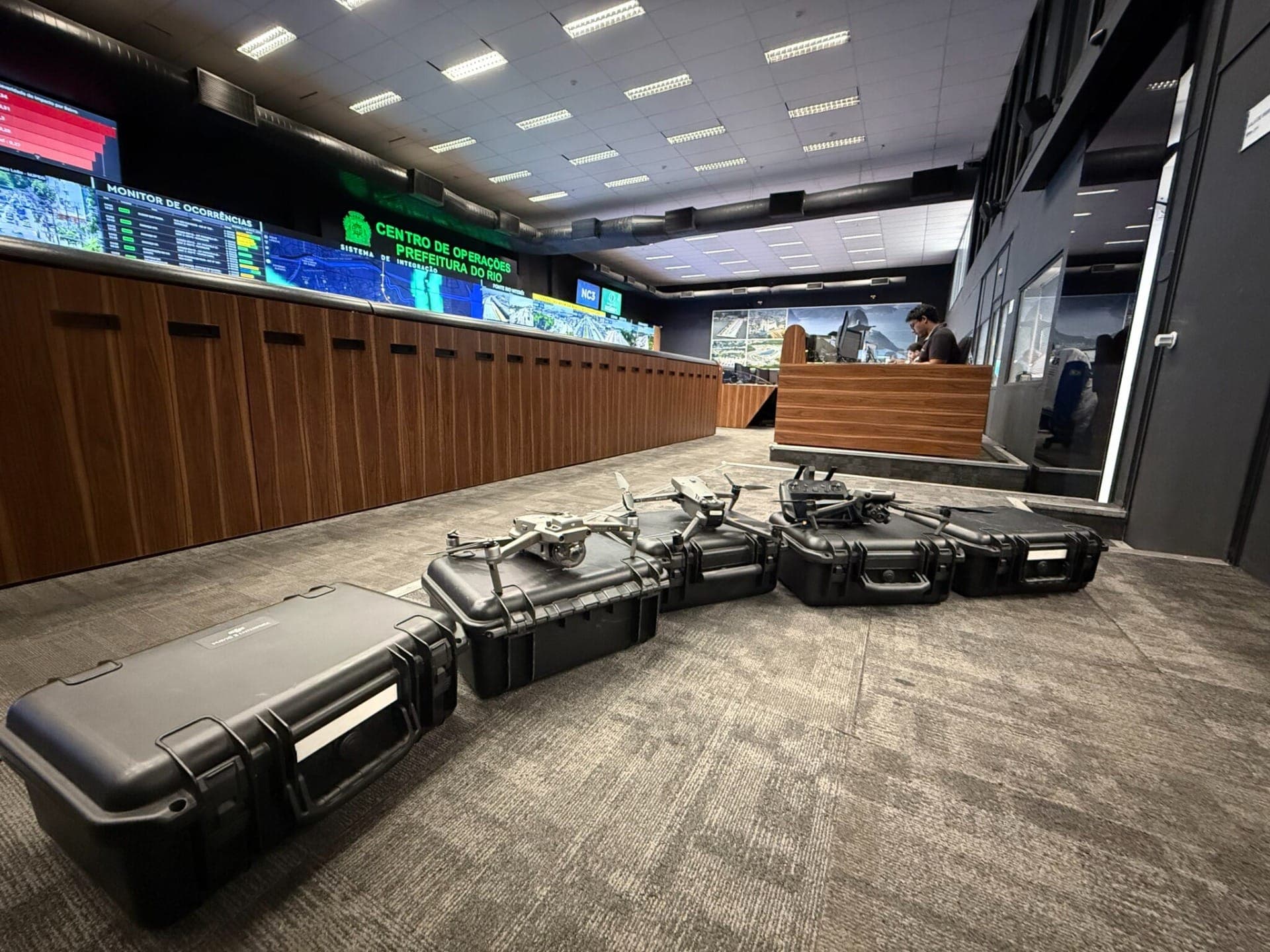 É a primeira vez que os jogos do Brasileirão vão ser monitorados pelo céu com drones