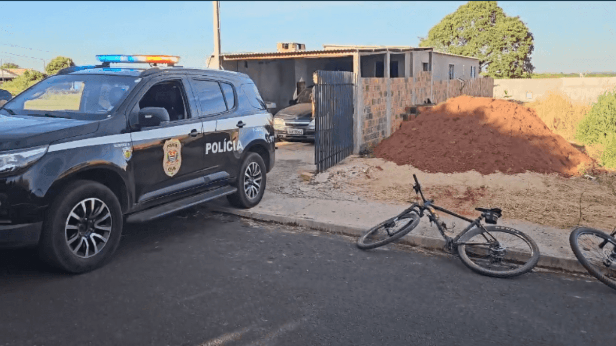 Local em que casal de investigados estava em Santa Cruz de Monte Castelo (PR)