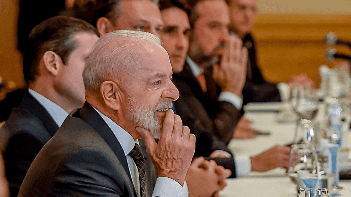 Lula em reunião com integrantes da ABIEC no Japão