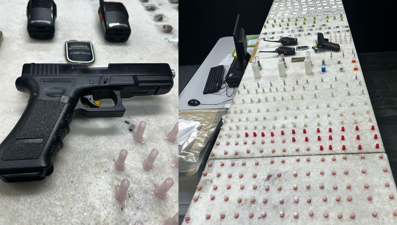 As drogas foram levadas ao 1º Distrito Policial de Campinas