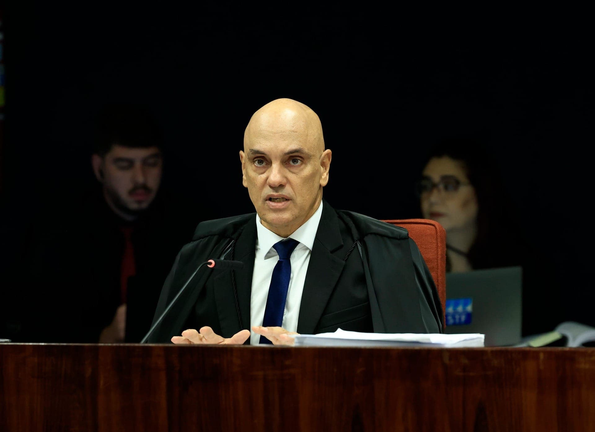 Ministro do STF Alexandre de Moraes, na Primeira Turma