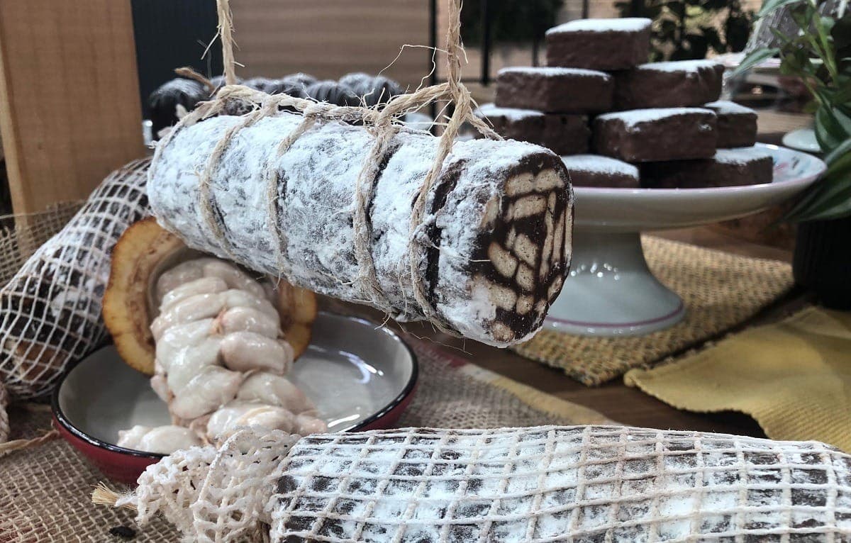 Salame de chocolate