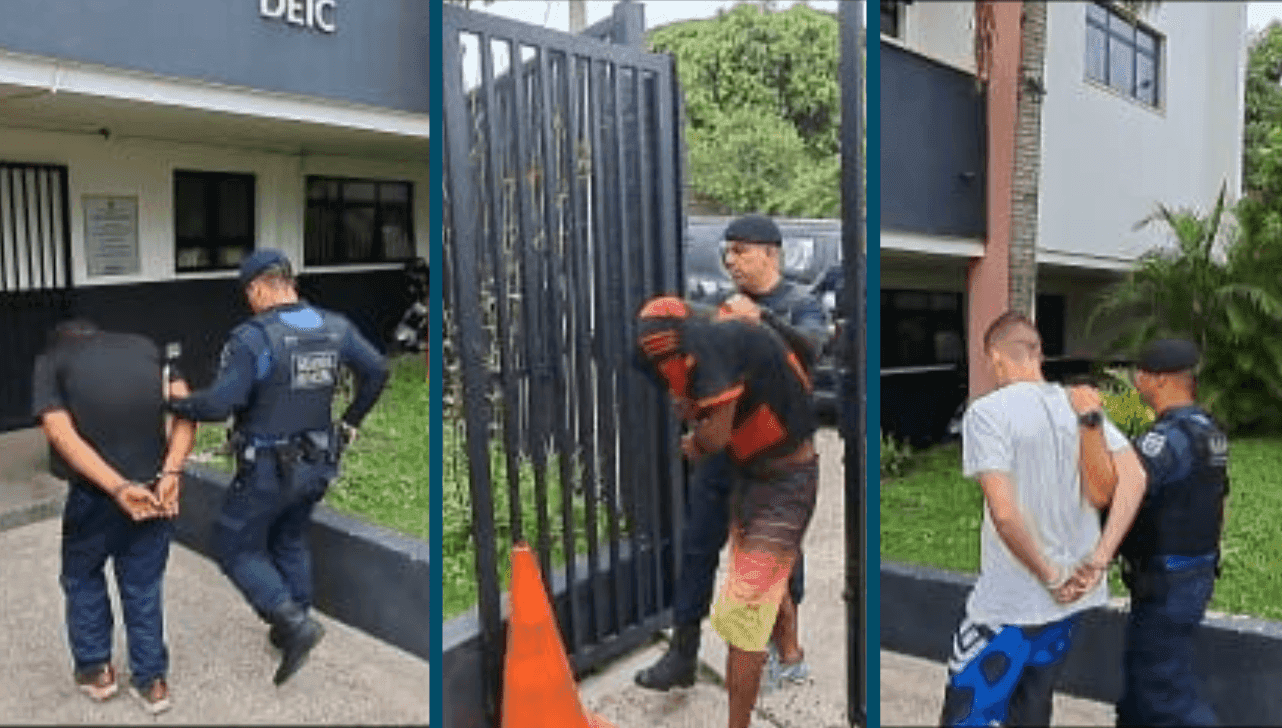Três homens foram preso, um por mandar matar e dois por cometerem o crime