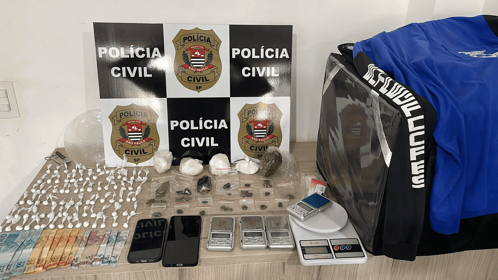 A ação da Polícia Civil aconteceu na região de Rio Preto