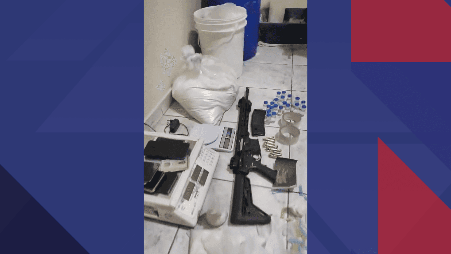 Agentes do Batalhão de Resende foram até o endereço após receberem denúncias.