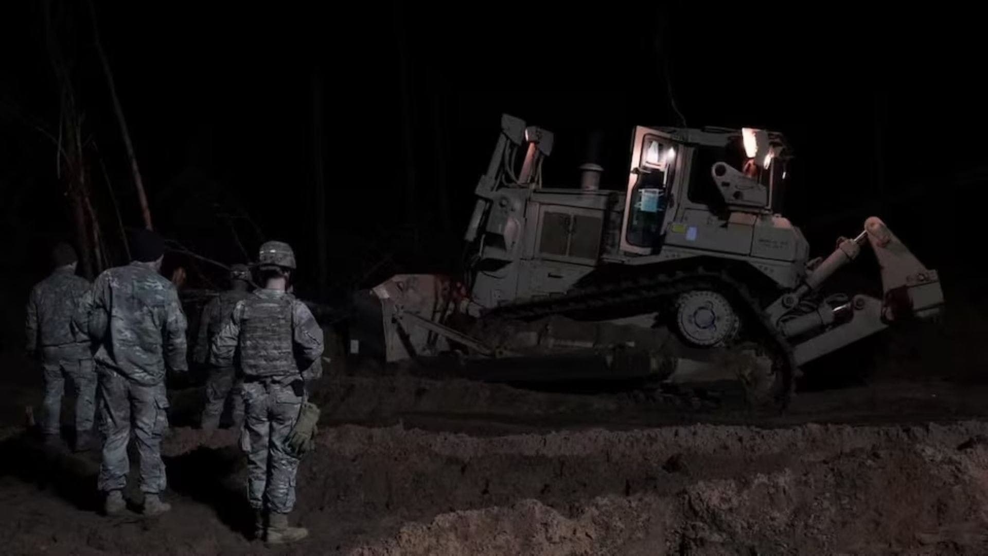 Equipes buscam por militares americanos na Lituânia
