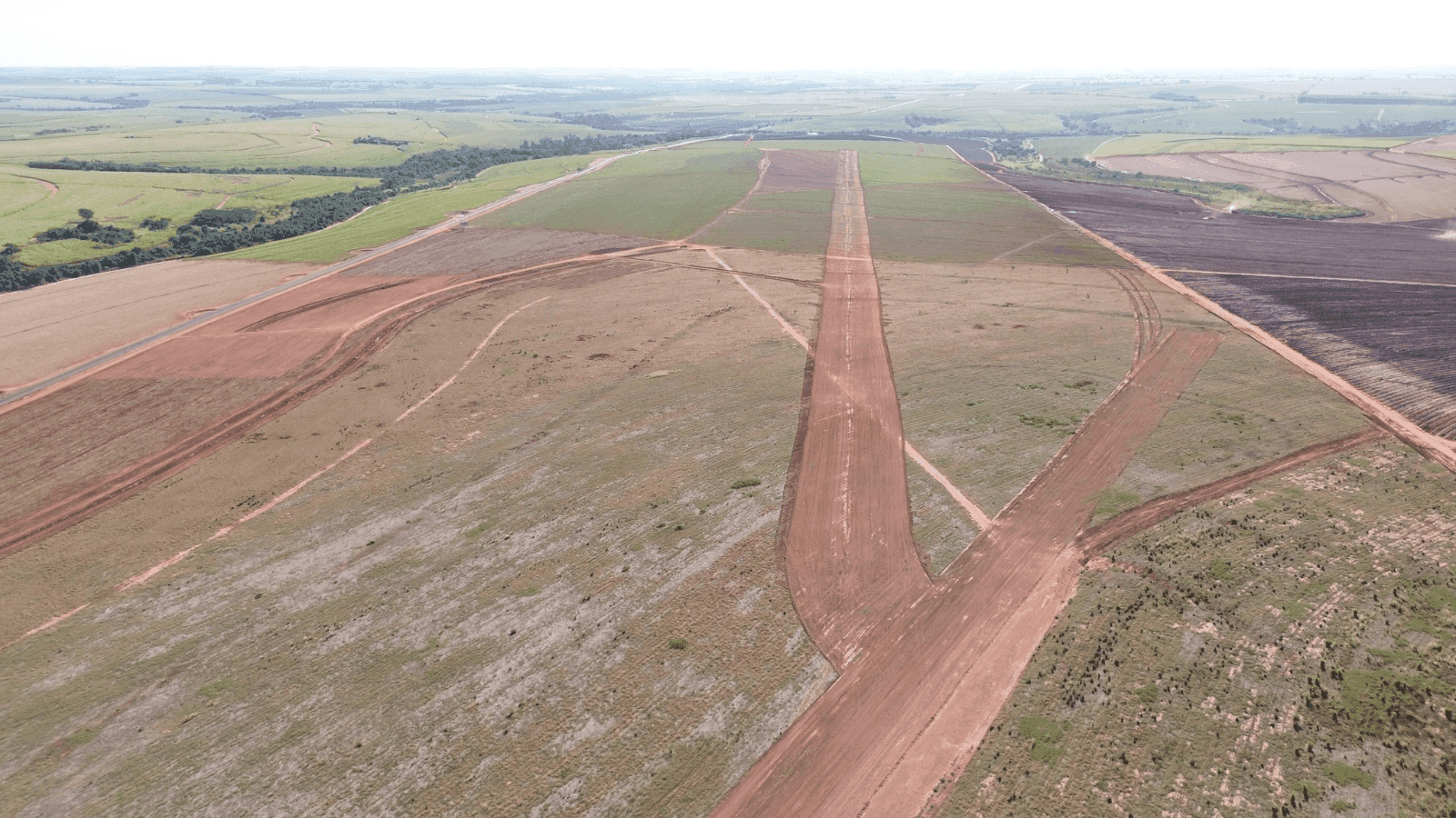 A construção do aeroporto tem investimento R$ 500 milhões