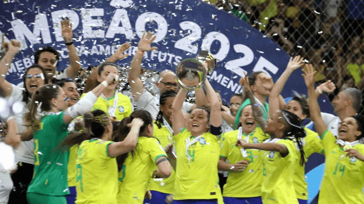 A Seleção Brasileira foi octa campeã da Copa América de Futsal Feminino