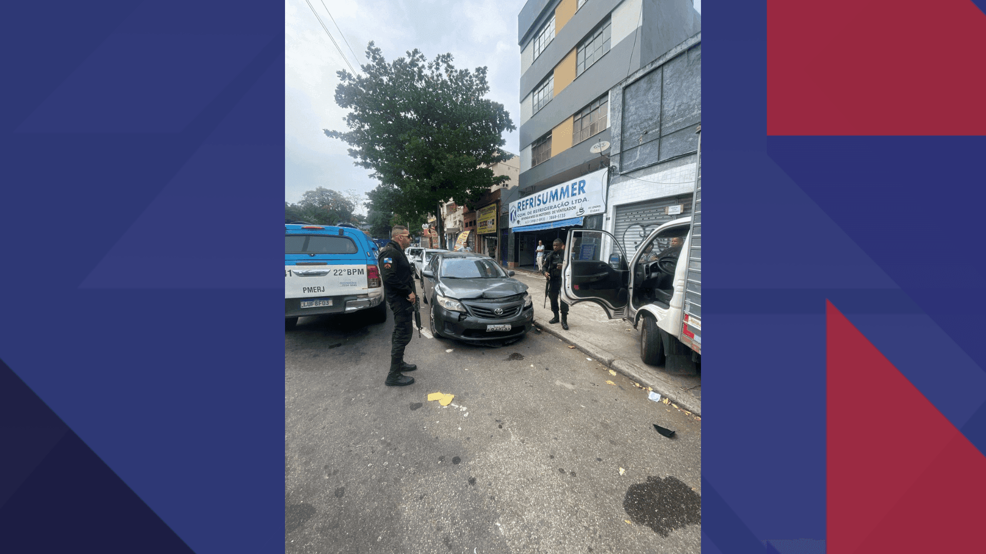 O caminhão e a carga foram recuperados e não houve registro de feridos na ação