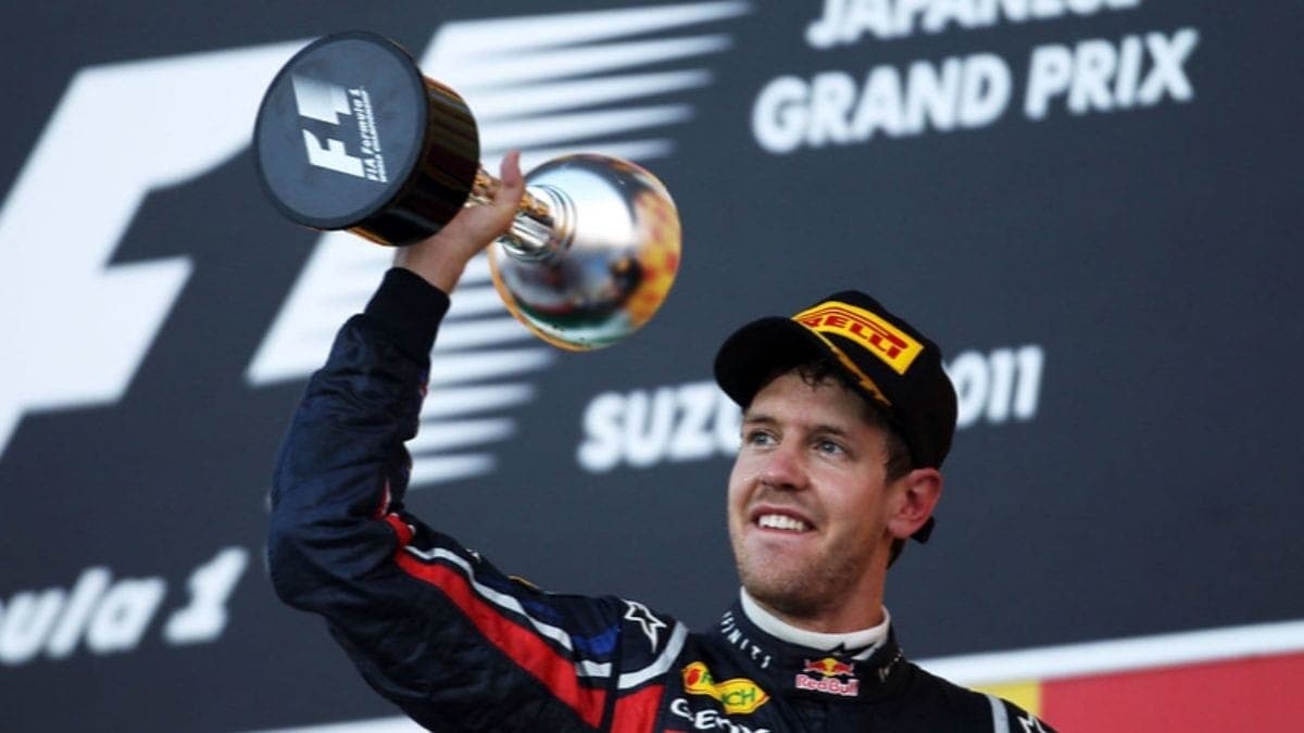 Sebastian Vettel conquistou o bicampeonato durante o GP do Japão de 2011