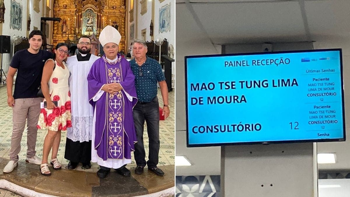 Mao Tse Tung maranhense viralizou após foto de telão com nome dele ser postado no X