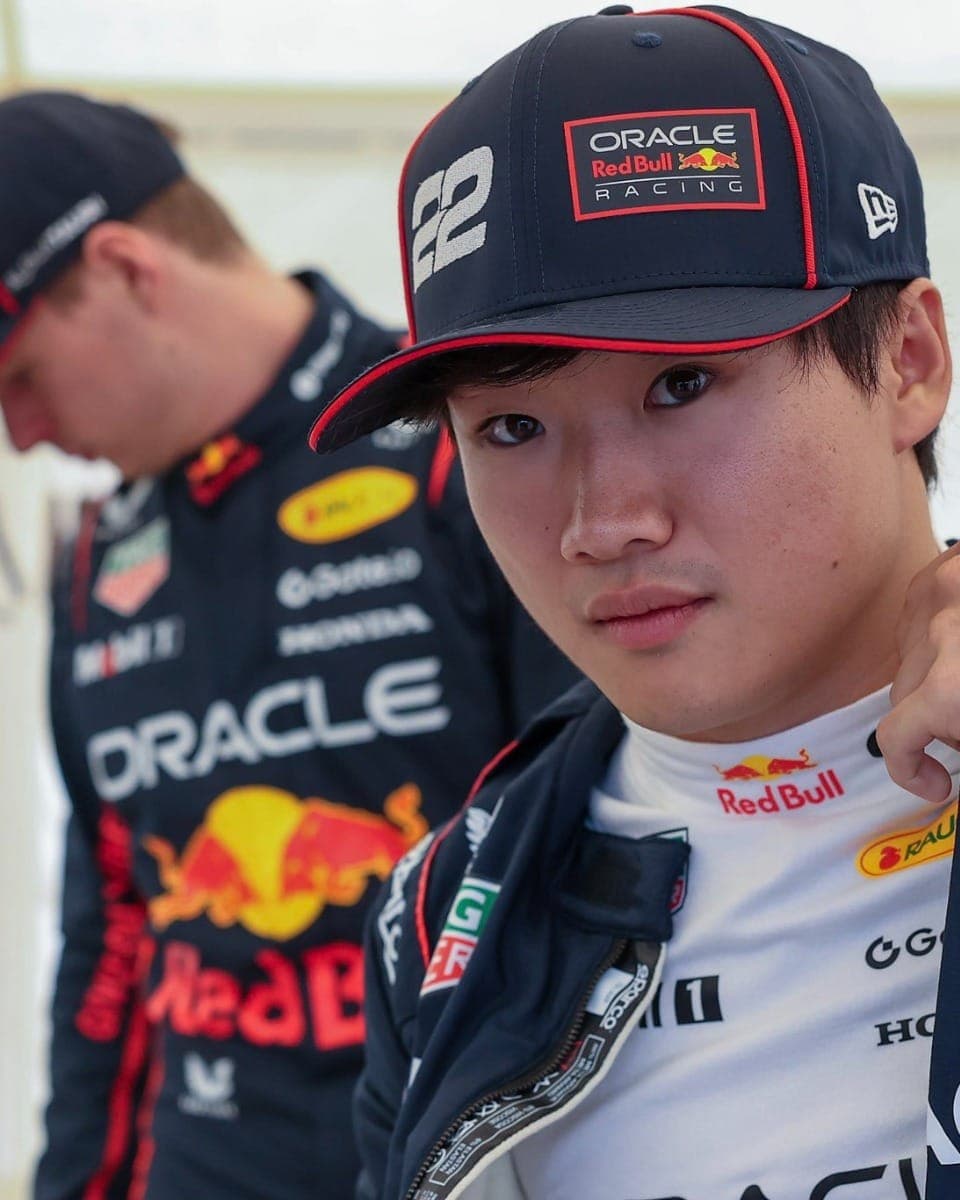 Tsunoda será companheiro de Max Verstappen na Red Bull Racing