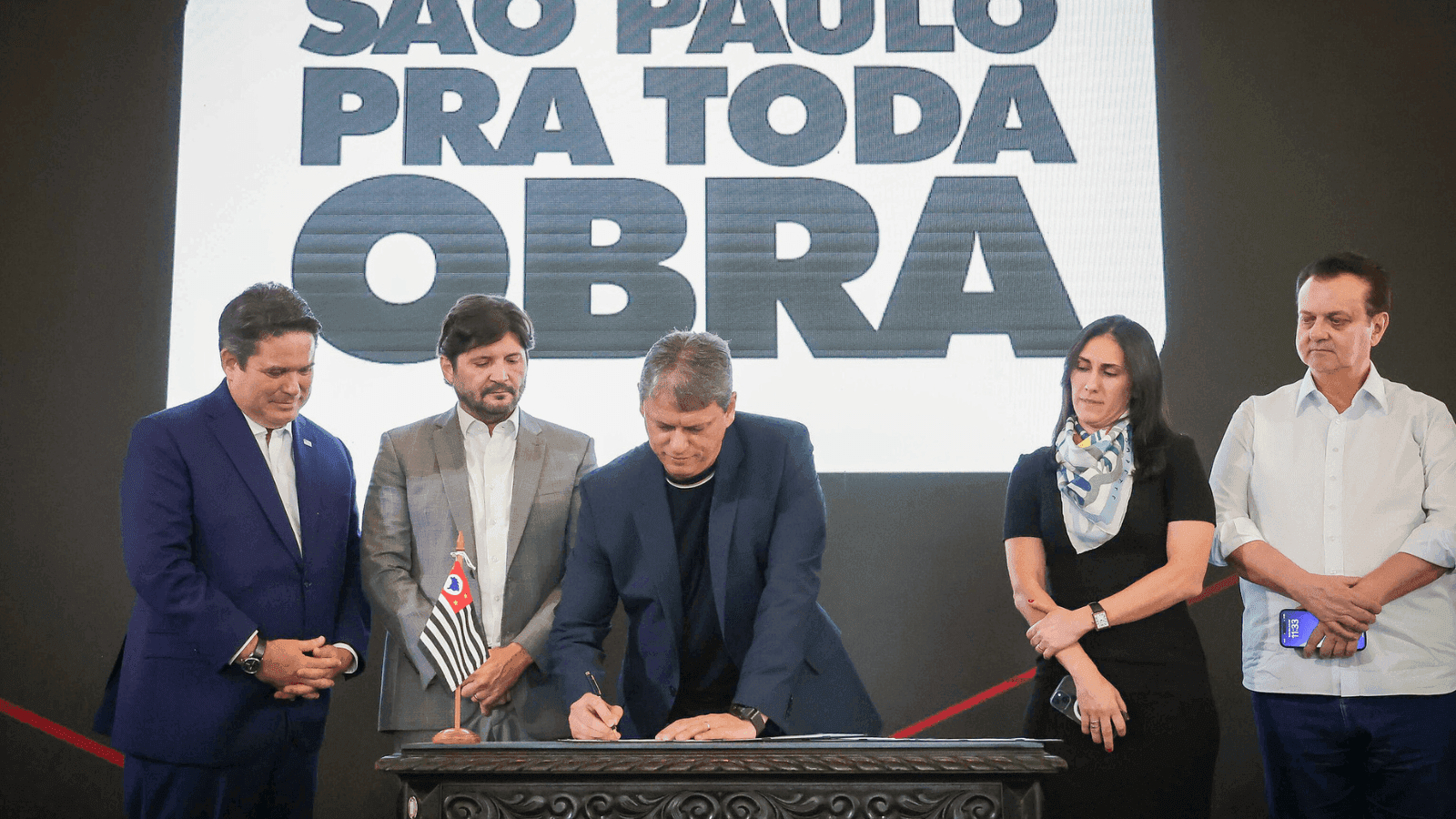 A assinatura aconteceu durante evento em São Paulo