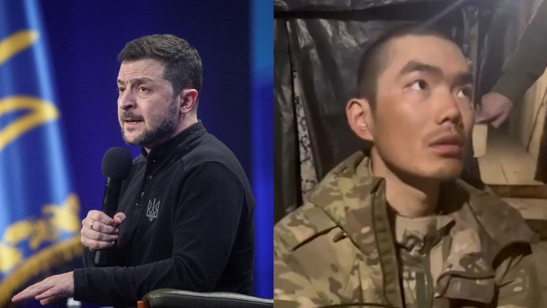 Zelensky publicou vídeo em que suposto militar chinês fala de captura