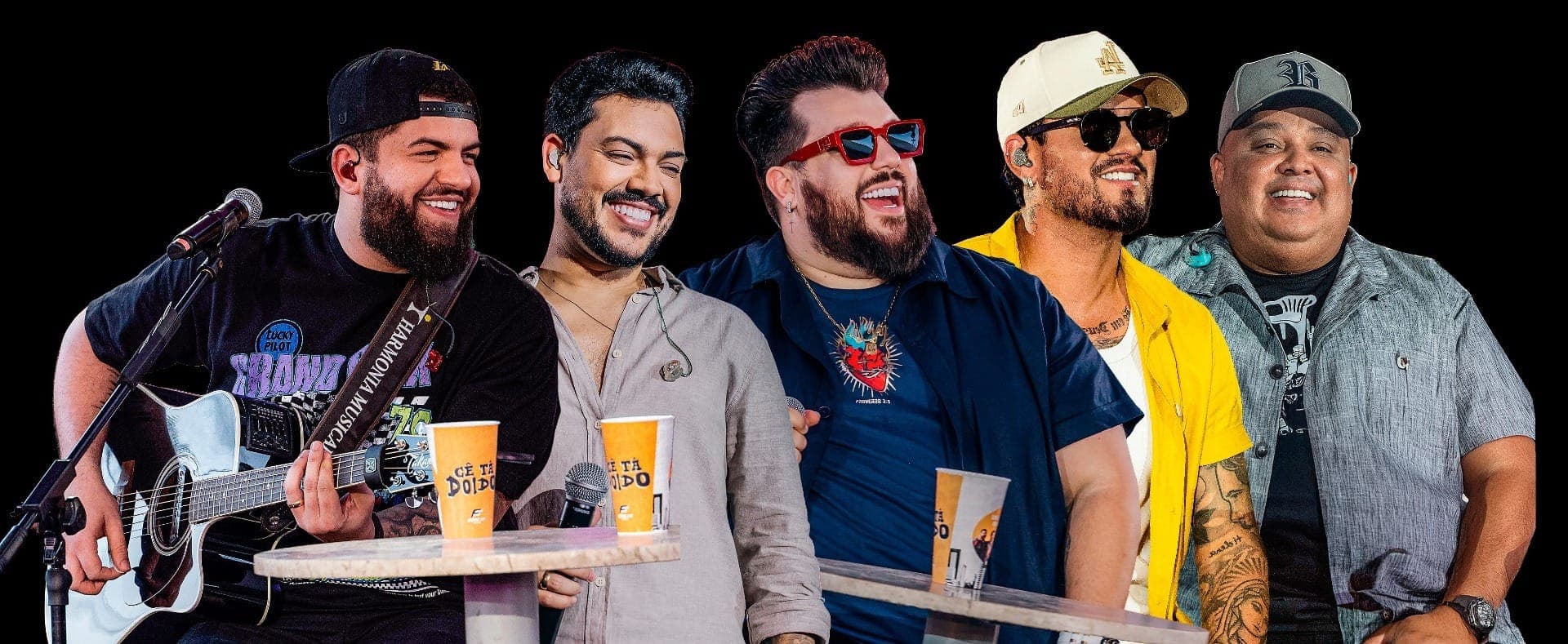 “Cê Tá Doido”, que reúne Ícaro & Gilmar, Panda e Humberto & Ronaldo