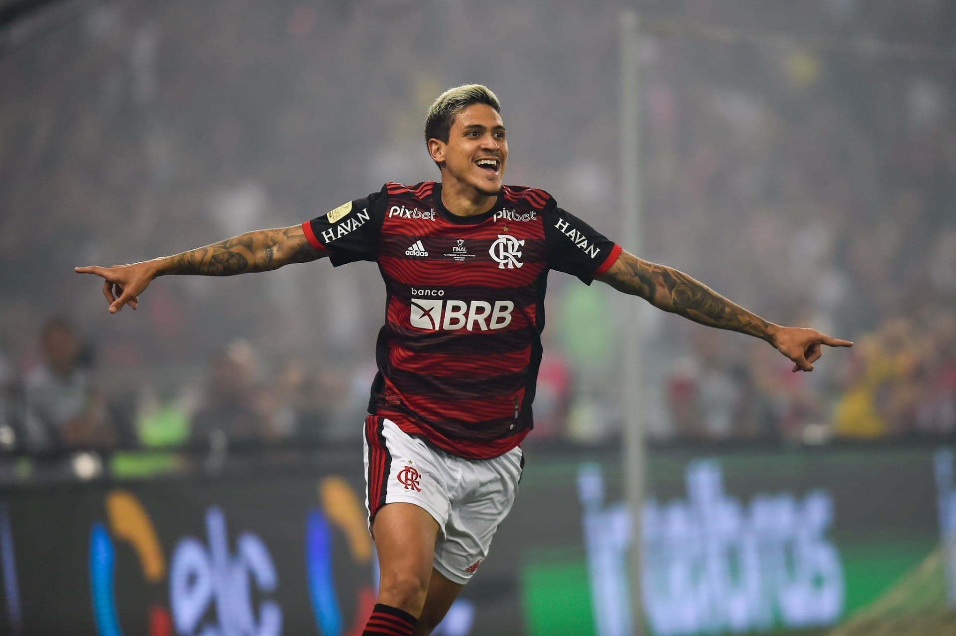 Pedro foi relacionado pelo técnico Filipe Luís, na lista de jogadores que encaram o Central Córdoba, no Maracanã,