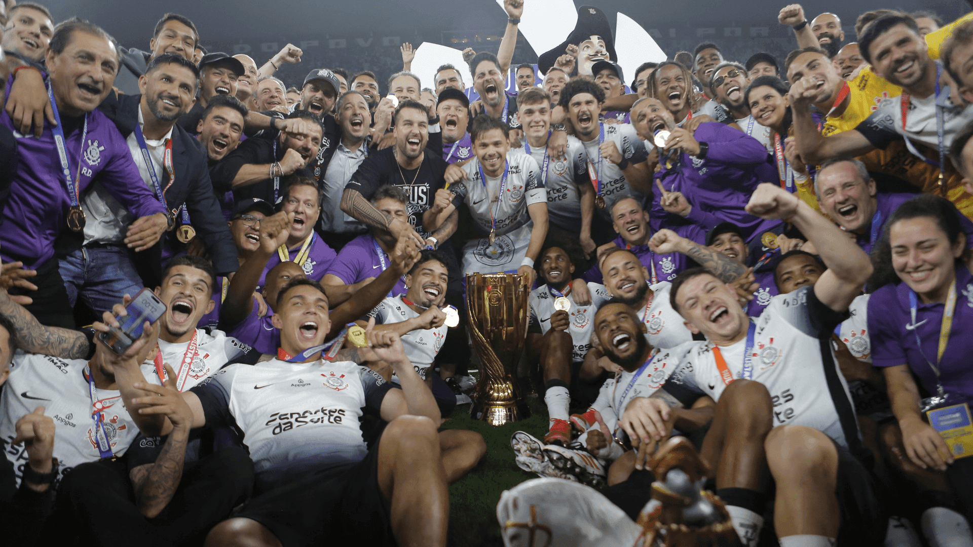 O último confronto entre Corinthians e Palmeiras foi na final do Paulistão
