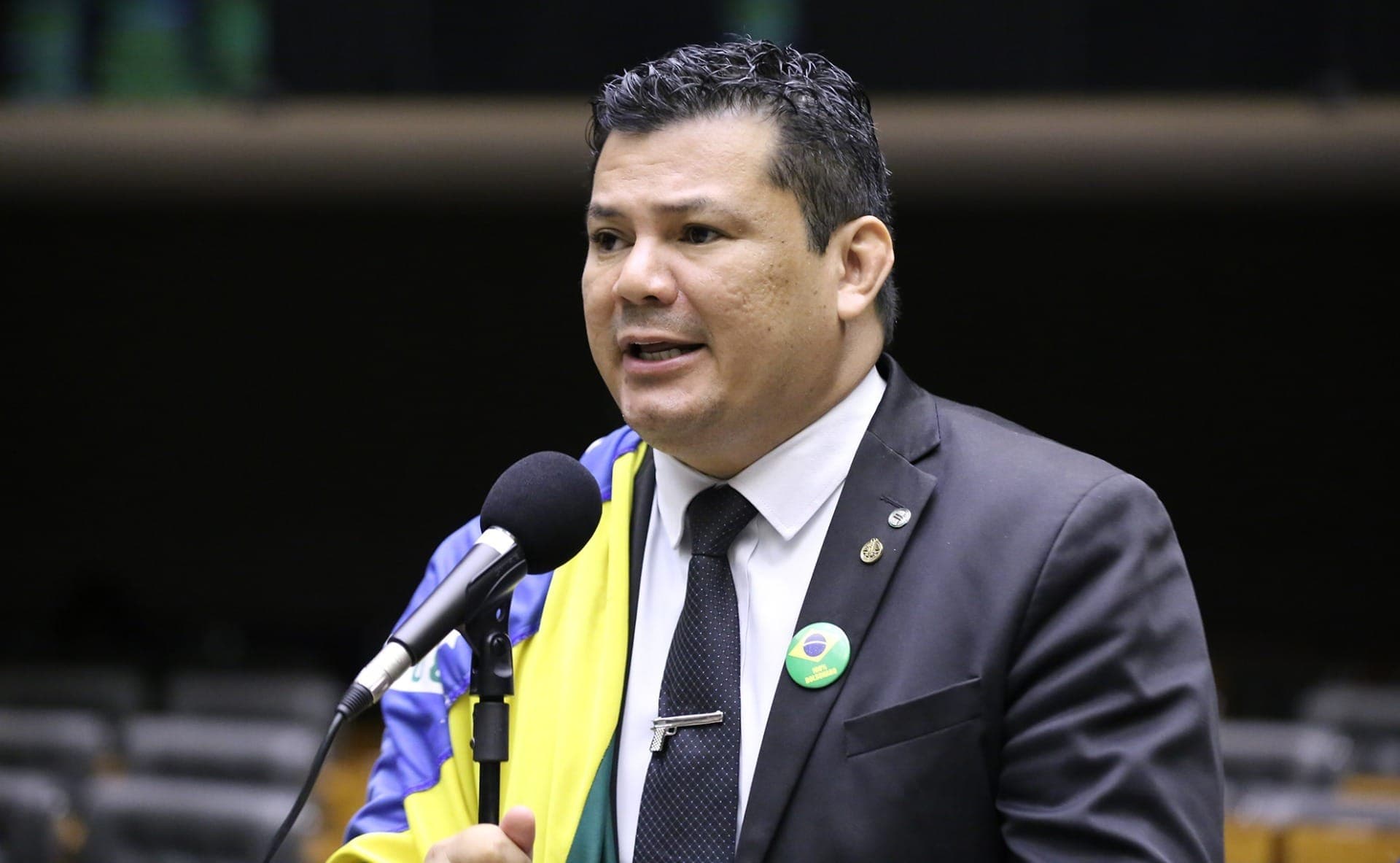 Dep. Gilvan da Federal (PL-ES) durante Discussão e votação de propostas legislativas