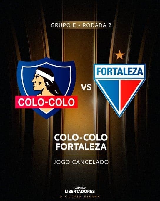 Jogo entre Colo-Colo e Fortaleza foi cancelado após confusão
